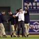 Illustration for article titled Chowdahead On The Field At Fenway Park Gets Blindsided By Security In The Outfieldem/em